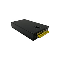 Boîtier de terminaison fibre optique de qualité ingénierie, norme ST, entièrement équipé, pour bureau, FTTH, mini-boîtier de raccordement fibre optique mural