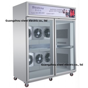 Armoire de séchage intelligente noire à double porte pour canards, avec fonctions de séchage à l'air et de préservation de la fraîcheur, origine Chine ; pour canards rôtis, oies, char <span class=keywords><strong>siu</strong></span> - Product Image 3