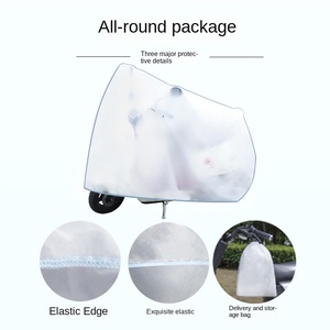 Waterproof <strong>Battery</strong> Electric <strong>Car</strong> Sun Protection Rain <strong>Cover</strong> <strong>Car</strong> Bicycle Tram Clothing Raincoat Motorcycle <strong>Cover</strong> - Product Image 3