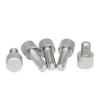 Vis moletée fabricants de Chine attache personnalisée M10 M5 M12 M4 M6 vis à main à tête moletée simple