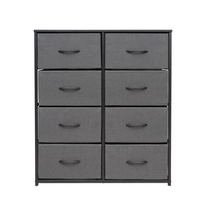 Living Room Fabric <b>Cabinets</b> Freestanding Durable Stainless Steel MDF Panel <b>Pine</b> Various Color Hua Cheng HC8BC 8 Drawers - Product Image 6