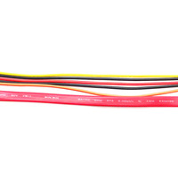 SATA 7 + 15P 22Pin adaptor ekstender Hard Drive, jaringan tembaga logam pelindung kepang kabel daya Data seri ATA untuk pria dan wanita