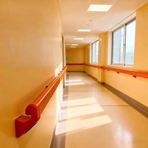 درابزين مثبت على الحائط لممرات المستشفيات، واقي للحائط، درابزين للمستشفيات - Product Image 5