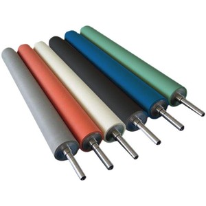 Tùy Chỉnh Chuyên Nghiệp Chất Lượng Cao Silicone Cao Su Cán Con Lăn Bền Con Lăn Cho Con Lăn Coater In Ấn Bao Bì Ngành Công Nghiệp - Product Image 1