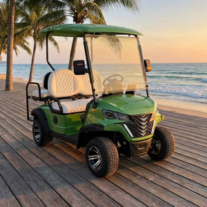 Voiturette de golf économique, fiable et à faible consommation d'énergie, 2 places, fabriquée en Chine, performances élevées, atteint jusqu'à 30 km/h pour des déplacements rapides - Product Image 1