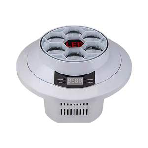 Design moderne Lumière LED mobile à 6 têtes Yeux d'abeille Motif d'eau magique Animation Vague Cristal Scène pour Restaurant Bar Island Club - Product Image 2