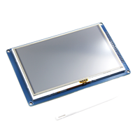 Modul Layar Sentuh Resistif TFT LCD 5 Inci 40pin MCU 16Bit 800*480 dengan Driver SSD1963