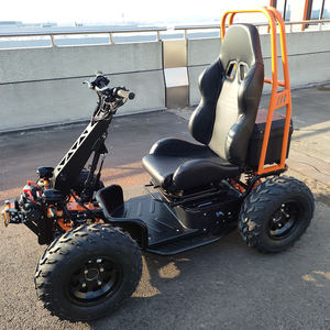 Nouvelle trottinette électrique pour adultes de 6000 W avec quatre roues de 23 pouces à vendre avec certificat CE Go Cart - Product Image 4