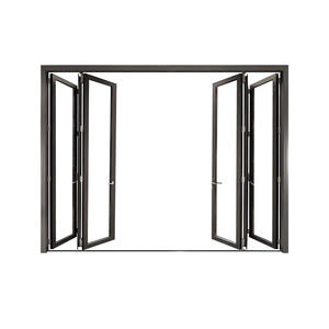 Porte à persiennes en aluminium système <span class=keywords><strong>aluk</strong></span> portes et fenêtres pliantes en aluminium - Product Image 5
