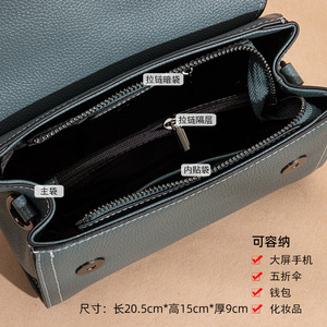 Nuevo Bolso de Mano de Diseño de Lujo, de Cuero Vacuno Auténtico, para Mujer, de Marca, para Chicas - Product Image 4