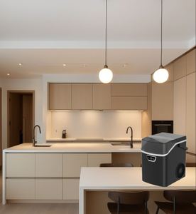 Nouvelle conception de machine à glaçons automatique de bonne qualité pour la maison, machine à glaçons portable personnalisable - Product Image 3