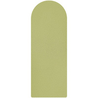 Tapis de yoga rose beige, tapis de gymnastique ovale arqué en caoutchouc PU, fournisseur de tapis de yoga