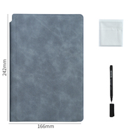 Vente en gros Mémo Étudiant Projet de Planificateur Étanche Réutilisable Écriture Smart Notebook avec Tableau Blanc Marqueur Stylo