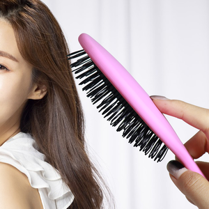 2024 nuevo <span class=keywords><strong>cepillo</strong></span> de pelo desenredante con ventilación en seco y húmedo <span class=keywords><strong>Anti</strong></span> nudo masaje del cuero cabelludo cojín de aire peine dientes en forma de U <span class=keywords><strong>cepillo</strong></span> de extensión de cabello - Product Image 2