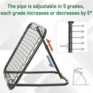 <span class=keywords><strong>Filet</strong></span> de football de football de <span class=keywords><strong>rebond</strong></span> réglable d'angle de gardien de but de rebondisseur pour adultes et enfants - Product Image 2
