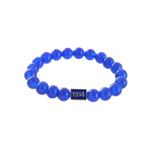 Di alta qualità blu e bianco perline 1914 <span class=keywords><strong>fratellanza</strong></span> gioielli ad alto costo prestazioni Phi Beta Sigma fraternità decorazione bracciale - Product Image 1
