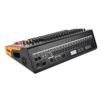 Console de mixage audio amplifiée 16 canaux MC16P 2x350W, mixeur professionnel amplifié pour scène, KTV, système PA
