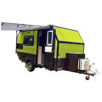 Léger Étanche RV Voyage Remorque Nouveau Style Living Sandwich Panel Off-Grid Adventure Motorhome Camping Caravan