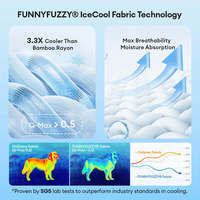 Tapis rafraîchissant écologique pour chien et chat, rectangulaire, en PVC, lavable, antidérapant, apaisant, orthopédique, lit pour animaux, coussin de glace confortable, carton