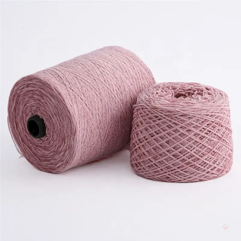 Customizable Special Fancy Yarn 95%Polyester 5%Metallic 5s 9s/1 shining Sliver Yarn Chenille