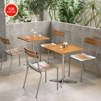 Mobilier de restaurant semi-circulaire moderne pour café, restauration rapide, salon et hôtel : ensemble table et chaises pour banquette