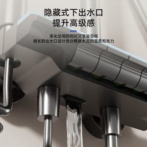 Shower Head Set Rectangle Modern Wall <b>Mounted</b> Top <b>Spray</b> With Digital Display For Bathroom Home Use - Product Image 1
