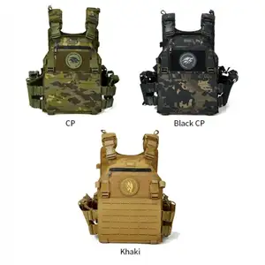 Yuda rompi pembawa pelat taktis sistem Molle Laser, rompi Armor tempur Chaleco tactok