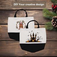 Sacs fourre-tout pour sublimation, sacs fourre-tout personnalisables avec logo, sacs fourre-tout en toile vierge pour le bricolage et la décoration