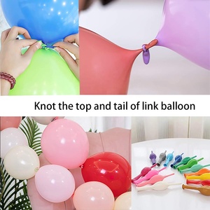 Globos de Cola de Serpiente de Látex 100% Natural de 12 Pulgadas para Decoración de Fiestas de Cumpleaños y Navidad de Alta Calidad - Product Image 6