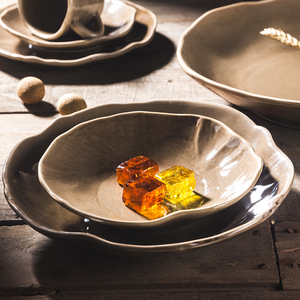 YAYU Cao Cấp Châu Âu Men Thay Đổi Thân Thiện Với Môi Trường Đa Chức Năng Khách Sạn Nhà Hàng Sứ Bộ Đồ Ăn Tối Bộ Đồ Ăn Bằng Gốm - Product Image 4