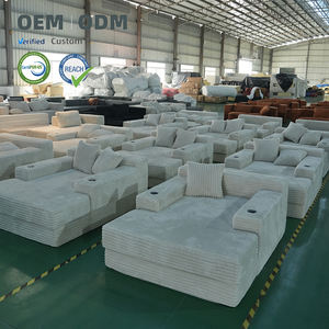 Tải 336 pcs bán buôn nén lớn <span class=keywords><strong>Sofa</strong></span> giường cho căn hộ sử dụng chân không đồ nội thất Set bọt vải to sợi couch Set nhà sản xuất - Product Image 2