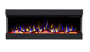 2025 Neuestes Modell Elektrischer Kamin Modernes Haushalts gerät Stahl heizung mit Fernbedienung Einfache Installation in Innenräumen - Product Image 3