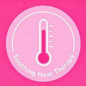 Penghangat Perut Haid Portabel Pasokan Pabrik, Penghangat Perut Haid untuk Kram Menstruasi, Pemanasan Cepat 3 Detik, Tahan 8-12 Jam - Product Image 6