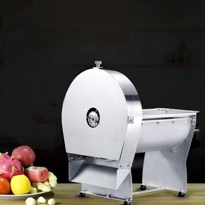 Nueva Rebanadora de Frutas y Verduras Automática Motorizada de Alta Eficiencia para Uso Doméstico y en Restaurantes - Product Image 1