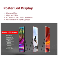 Écran d'affichage LED miroir TOALED P1.5 P1.8 P2 P2.5 pour la publicité en magasin / affichage publicitaire commercial