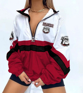 Loveda Tùy Chỉnh Phụ Nữ 3D In Kỹ Thuật Số Đứng Cổ Áo Của Phụ Nữ Đường Phố Thời Trang Dây Kéo Áo - Product Image 6