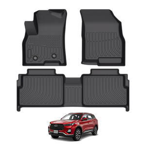 Ensemble complet de tapis 3D en TPE tapis de voiture tout temps tapis de sol pour Chery Tiggo 2/3X/5X/3 4 7 8 <span class=keywords><strong>Pro</strong></span> accessoires tapis de sol - Product Image 4