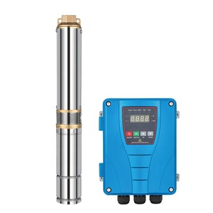 관개용 4 인치 1HP 72V 대형 유량 스테인레스 스틸 DC 수중 태양열 펌프 - Product Image 3