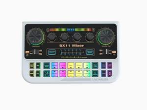 Carte son miniature SX11 pour téléphone portable, ordinateur, diffusion en direct, changeur <span class=keywords><strong>de</strong></span> <span class=keywords><strong>voix</strong></span>, enregistrement audio professionnel, karaoké, <span class=keywords><strong>modificateur</strong></span> <span class=keywords><strong>de</strong></span> <span class=keywords><strong>voix</strong></span> - Product Image 3