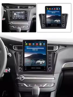 Reproductor de Video para Auto Tesla Android 8+128G para Peugeot 408 2014-2018 IPS DSP Cámara 360 ADAS DVR Carplay Autoradio Sistema Multimedia