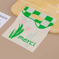 Tas Belanja Plastik HDPE Ramah Lingkungan Daur Ulang dengan Logo Custom, Sisi Lipat, Pegangan Panjang, Die Cut, Kemasan Retail