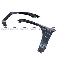 Aile en fibre de carbone style HC, tissage sergé 3x3, surface époxy hautement polie, noir carbone, moulage sous vide pour Mitsubishi Lancer