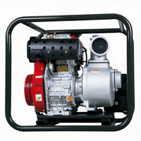 Pompes auto-amorçantes diesel pour l'irrigation agricole, 2, 3, 4, 6 pouces, avec une hauteur de refoulement totale de 26 m, pour eau propre en ferme
