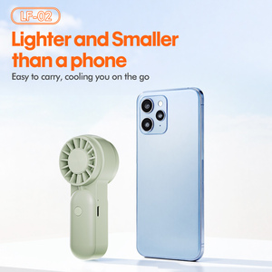 مروحة محمولة صغيرة قابلة لإعادة الشحن، مروحة يدوية صغيرة، مروحة صغيرة محمولة متعددة السرعات للمكتب - Product Image 2