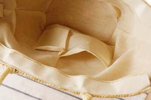 Borsa Tote donna moda <span class=keywords><strong>estiva</strong></span> floreale e paglia di alghe per spiaggia <span class=keywords><strong>o</strong></span> ufficio borsa in Rattan - Product Image 2