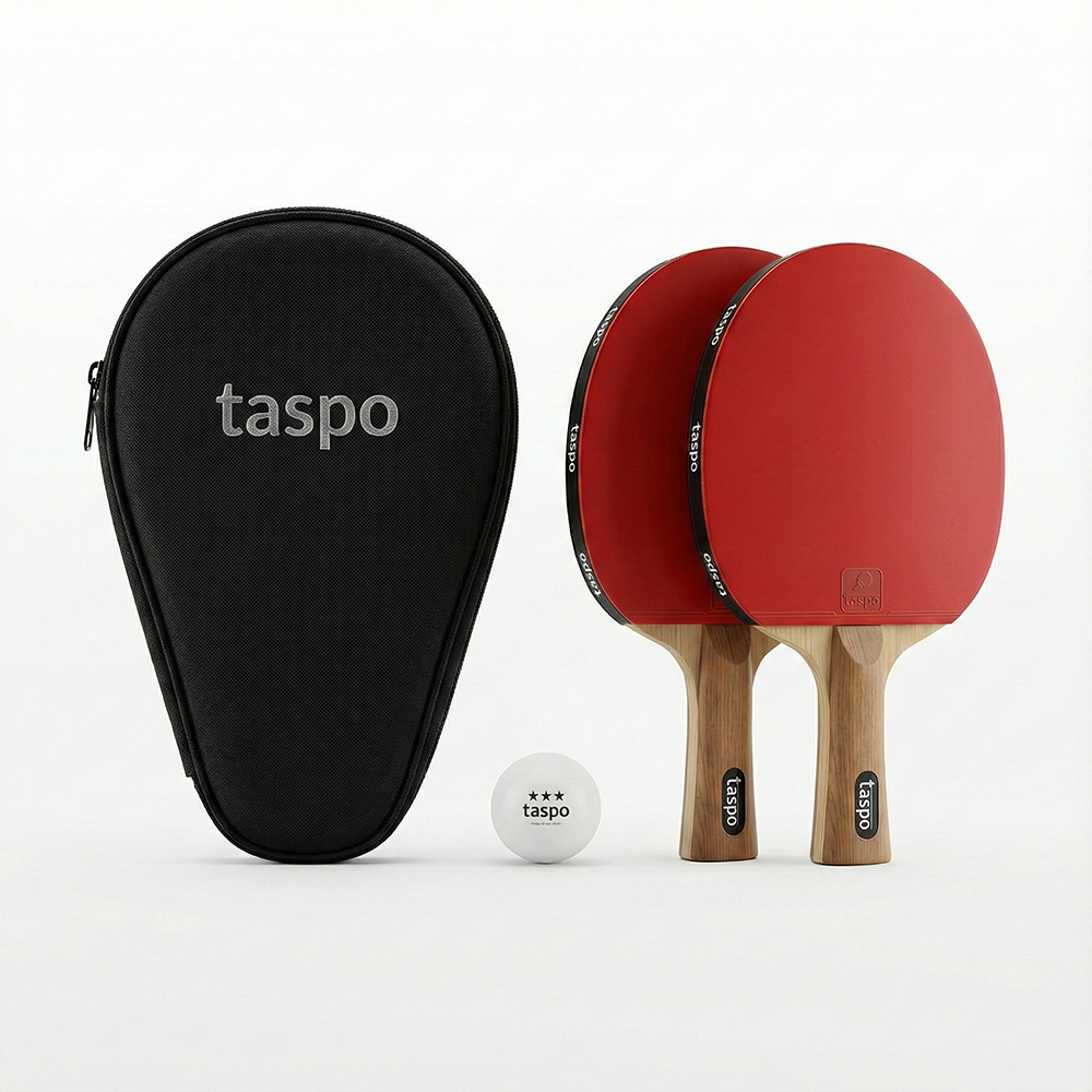 Professional Pingpong Paddle Advanced Training Table Tennis 17 Ply Wooden Blade Long Handle Portable Anti-Spin Rubber Durable