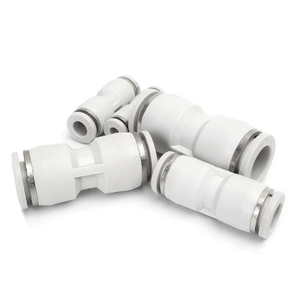 Raccordo Pneumatico Diritto <span class=keywords><strong>in</strong></span> Plastica a Innesto Rapido a 2 Vie per Tubo dell'Aria - Product Image 2