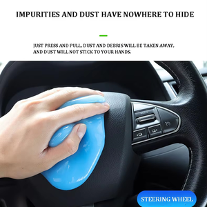 Gel de silice magique, colle adhésive douce et propre pour clavier d'ordinateur, nettoyant pour voiture - Product Image 4