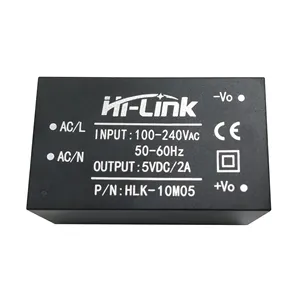 Hi-Link CE/RoHS AC a DC 5V 10W 2A Step Down mini Módulo de fuente de alimentación Convertidor interruptor doméstico módulo de alimentación