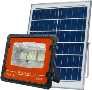 Reflector LED Solar YIHAN de 100W, IP65, Luz Diurna 5000K, COB, Cuerpo de Aluminio, Montaje en Superficie, Iluminación Exterior para Jardín, Certificado CE - Product Image 4